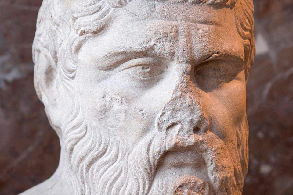 Image PLATON À PARIS, EN 1900, AVEC ÉLIE HALÉVY