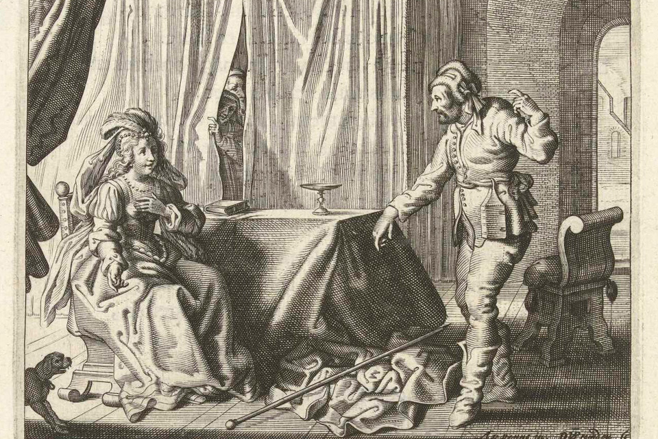 Illustration Hipparchia fait l’amour dans les rues d’Athènes